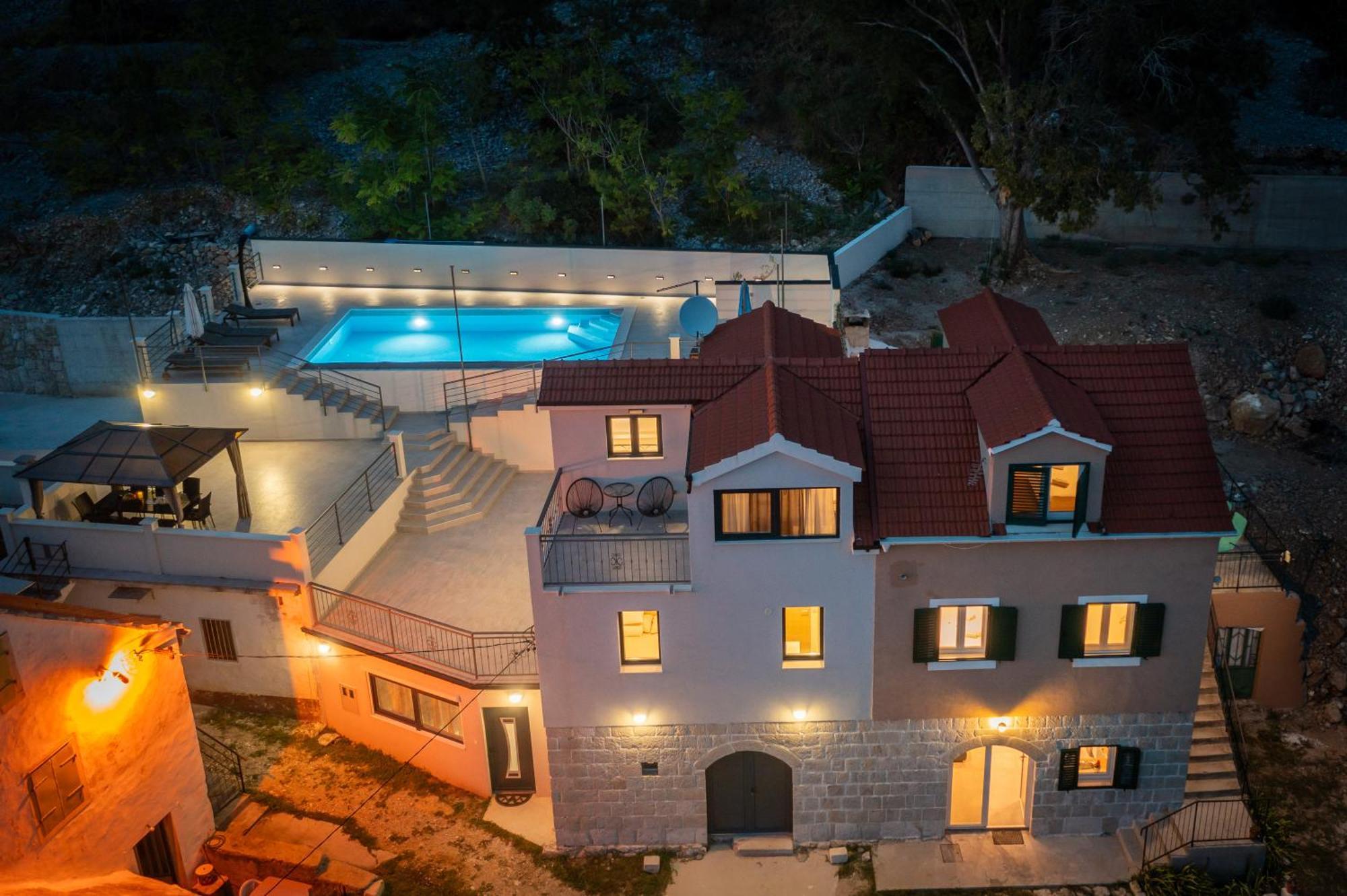 Xxl Villa Vista - Heated Pool 로크바 로고즈니차 외부 사진